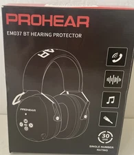 PROHEAR Bluetooth Hearing Protection Ear Muffs Protector Headphones Rechargeable
