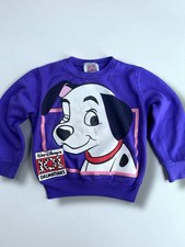 Vintage 90s Disney 101 Dalmatians Sweatshirt Toddler Size 2T