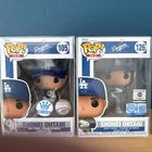 Funko POP! MLB SHOHEI OHTANI Los Angeles Dodgers w/PROTECTOR Exclusive 105/126