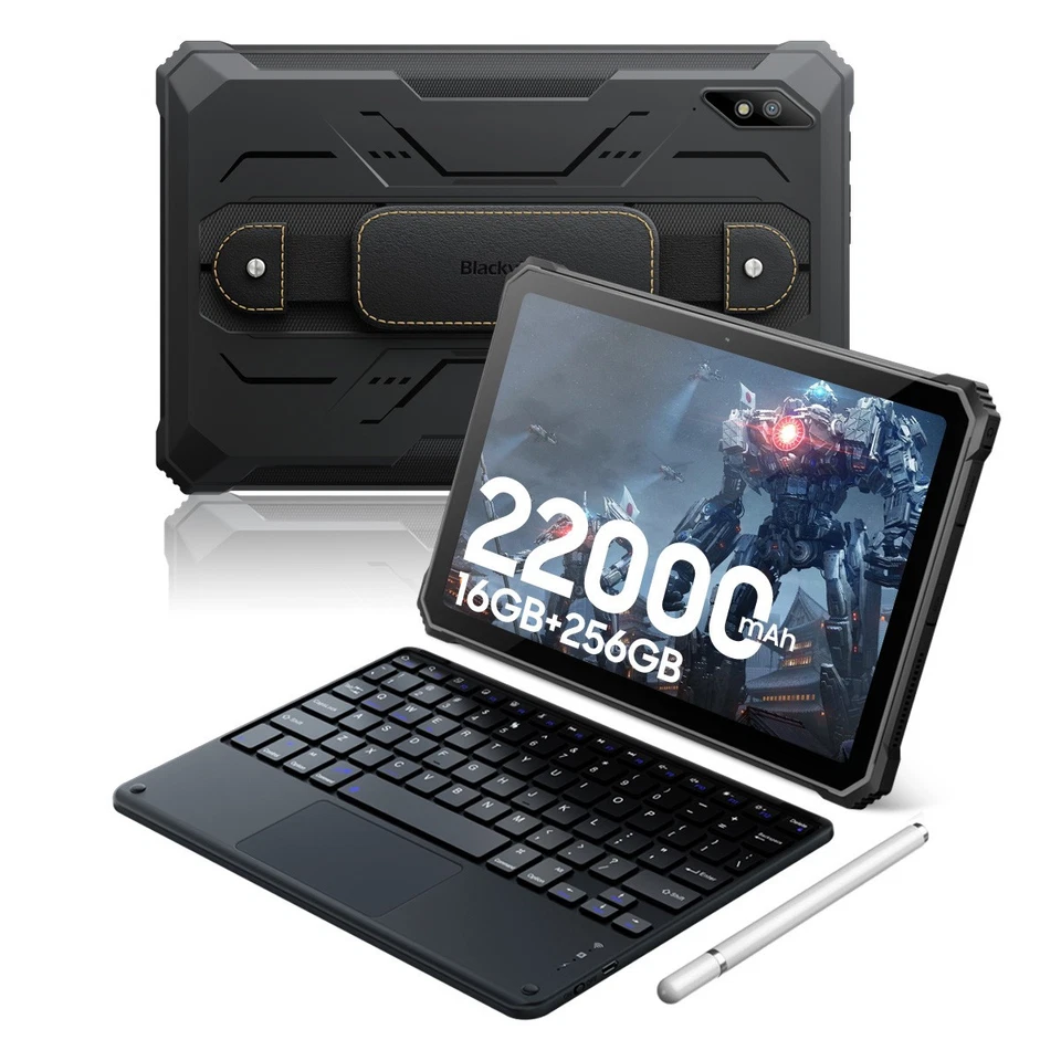 Blackview Active 8 Pro 10.4" Android 14 Tablet 22000mAh 16GB+256GB 4G T-Mobile - Image 2 of 4