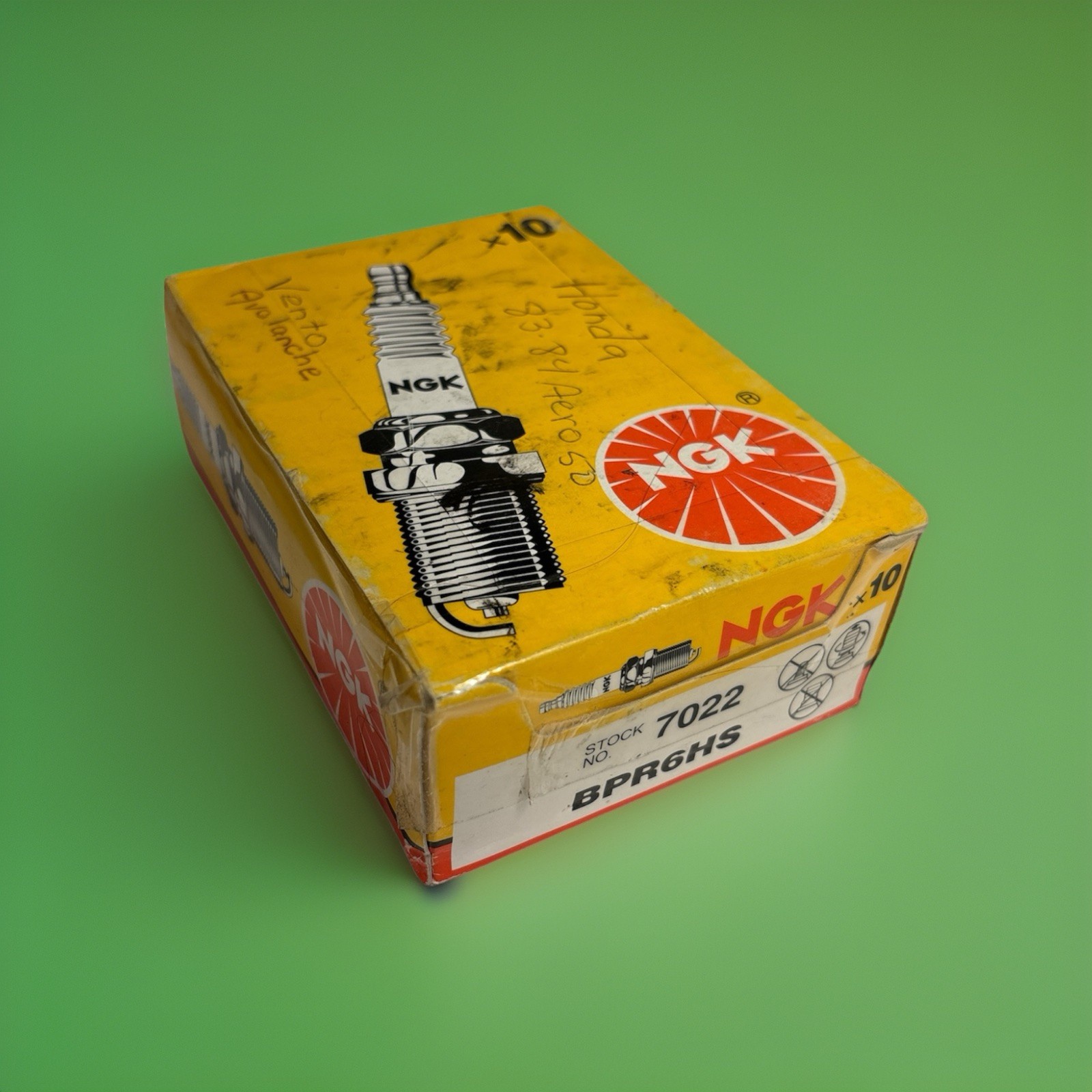 10 Genuine NGK 7022 BPR6HS Standard Spark Plug For Various Applications