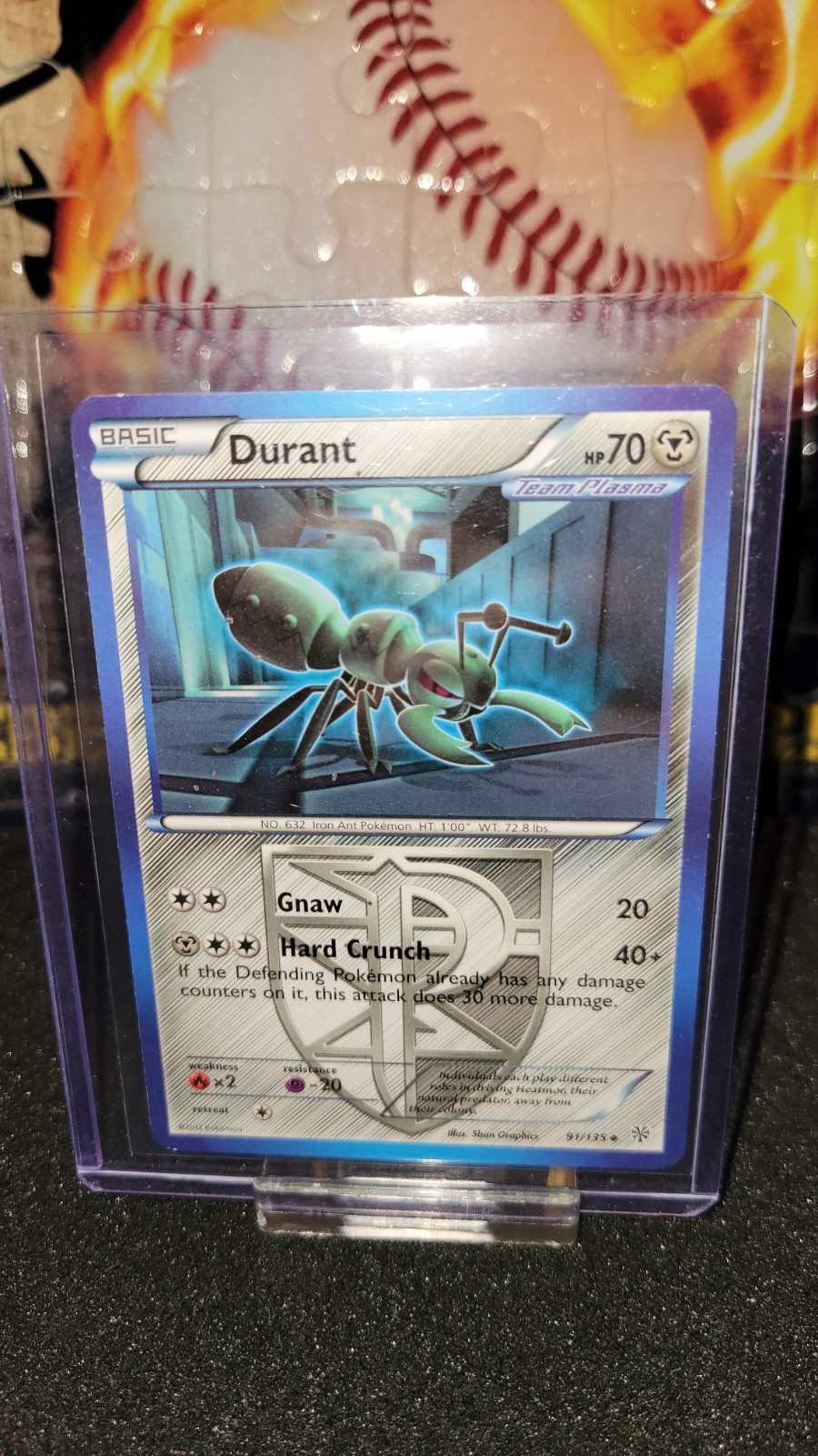 Durant (Team Plasma) 91/135 Plasma Storm Regular Pokemon 