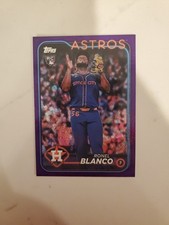 2024 Topps Update Series - Ronel Blanco #US319 Purple Holo Foilboard /799 (RC)