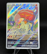 Heatmor 104/086 White Flare Illustration Rare Holo Pokemon TCG NM on eBay