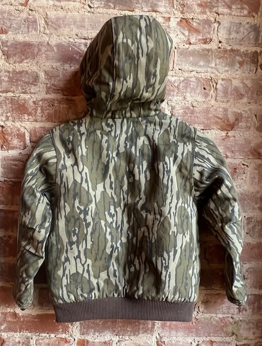 Carhartt Youth Camo Quilt-Lined Full Zip Cotton Insulated Hooded Jacket Size XS - Bild 5 von 5