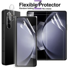 For Samsung Galaxy Z Fold 7 6 5 4 3 Full Hydrogel Screen Protector/Camera Lens