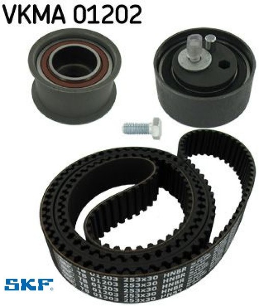 SKF VKMA01202 Zahnriemensatz Zahnriemen Satz FüR Audi FüR Skoda FüR VW-image