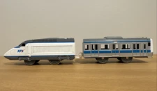 Tomy KTX Bullet Train Motorized Korean High Speed Trackmaster Compatible Plastic