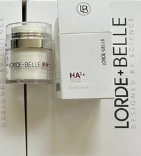 NIB Lorde + Belle 1 oz HA3 + Peptide Serum - Hyaluronate Acid Award Winning! $69