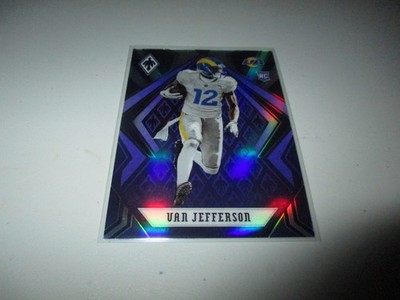 Van Jefferson 2020 Panini Phoenix Purple RC #127 /149