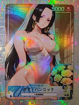 Karte One Piece Goddess Story WAIFU Nami Nico Robin Boa Hancock Vivi Sexy Holo