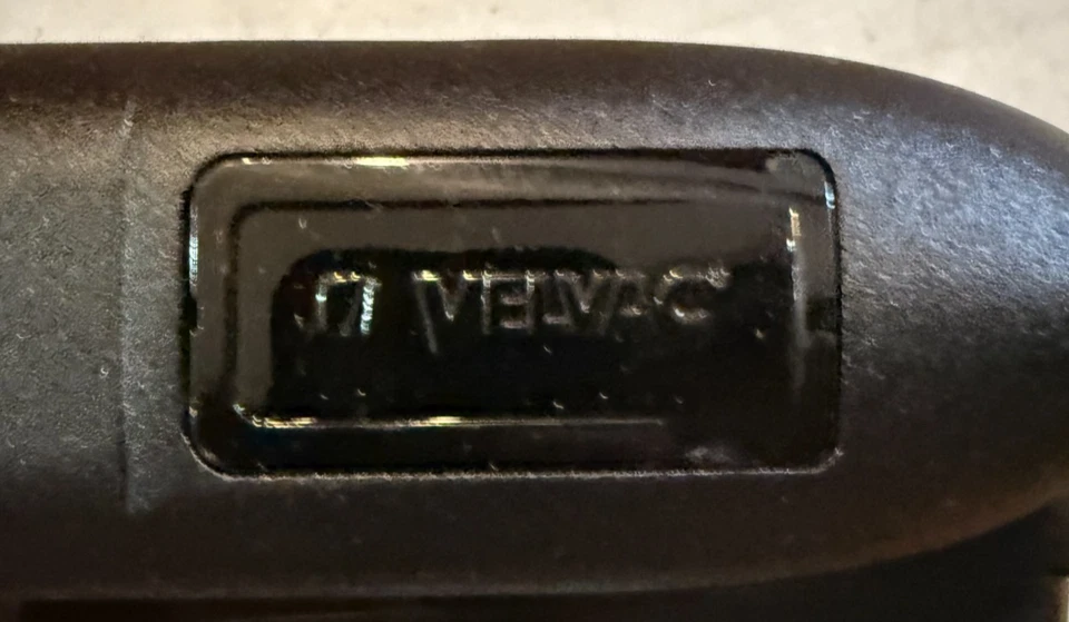 Velvac 714592 2020 Deluxe Series Door Mirror Black 86" Body Passenger Side Foto 3 de 4