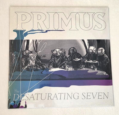 PRIMUS The Desaturating Seven Limited Edition to 2,000 White Vinyl SEALED