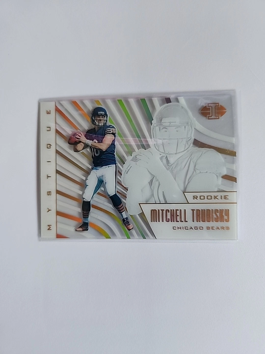 Mitchell Trubisky Panini Illusions Mystique #2 Base
