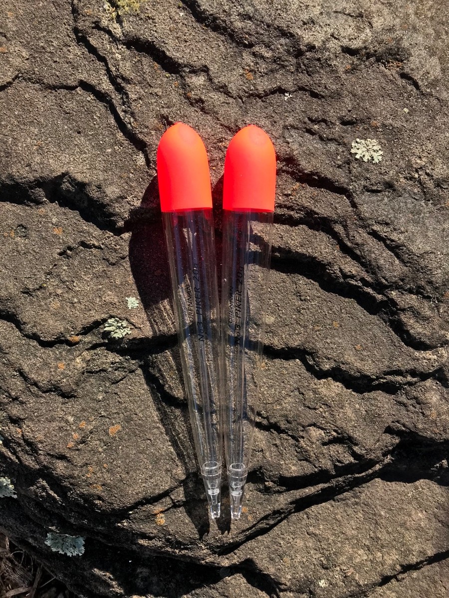 Float Fishing, Drennan Piker 11g Fluorescent Slip Floats, Set of 2