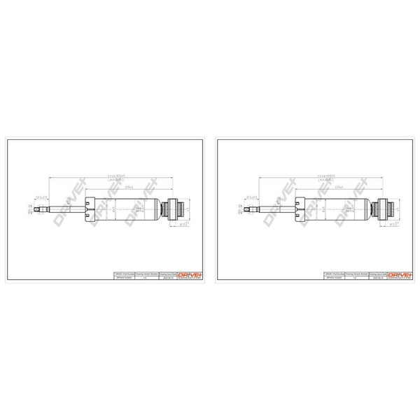 2X Dr!Ve+ Gasdruck StoßDÄMpfer Hinten Passend FüR Audi A3 Cupra Leon Seat Leon S-image