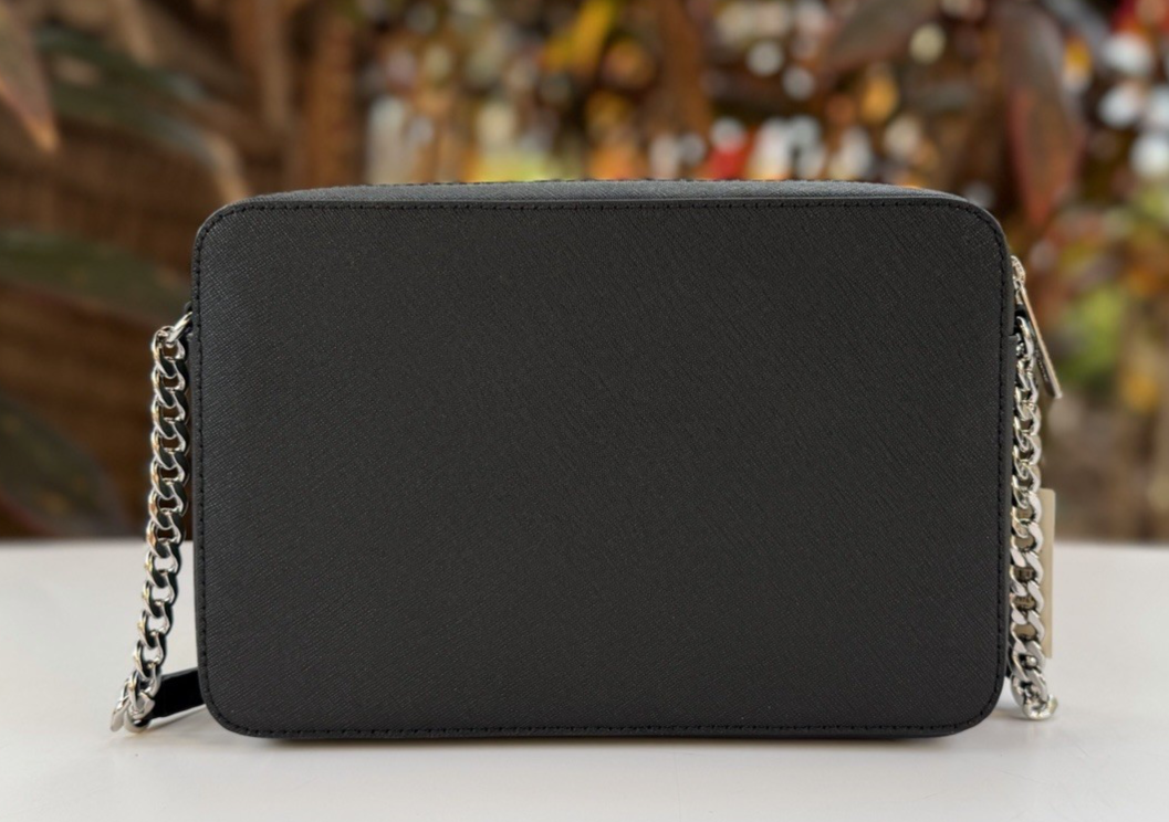 Michael Kors Jet Set Item East West Shoulder Crossbody Bag Black