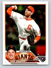 2023 Topps Update #US157 John Brebbia