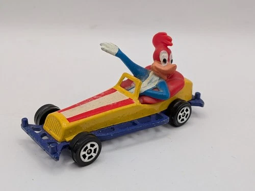 Corgi Juniors Woody Woodpecker Cartoon Diecast Mobile Stock Car 1981 Vintage