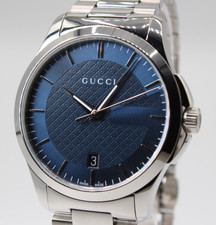 Orologio Uomo Gucci G-Timeless YA126440 Quadrante Blu Quarzo 38 mm