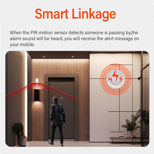 WiFi Siren Alarm: Smart Home Alarm, Wireless Burglar Alarm for Home Security - Picture 6 of 8