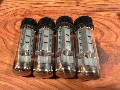 NEW Siemens NOS EL34 6CA7 Matched Quartet - Maxi Matcher tested - Fast Shipping - Picture 6 of 9