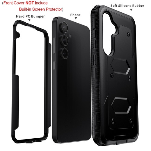 For Samsung S25 Plus/S25 Ultra Dual Layer Case Rubber Cover / Screen Protector - Picture 20 of 63