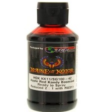 House Of Kolor Apple Red Candy Basecoat Pre-blended R-t-s 4-oz Bottle