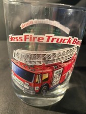 Hess Fire Truck Bank Glass 1996