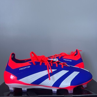 Adidas Predator Elite FG Soccer Cleats Shoes new IF8867 with Bag Mens Sizes New Adidas Predator Elite FG Blue Red FG Soccer Cleats New  main image 3