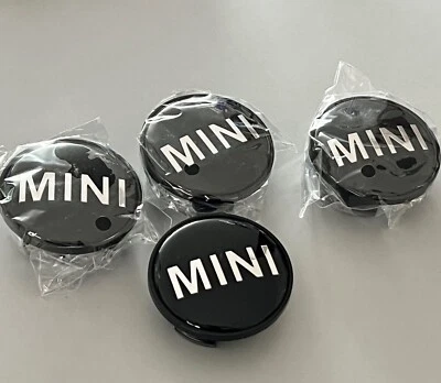 Mini Nuovi R50 R56 36131171069 Tappi Coprimozzo 4 Pezzi - Immagine 1 di 4