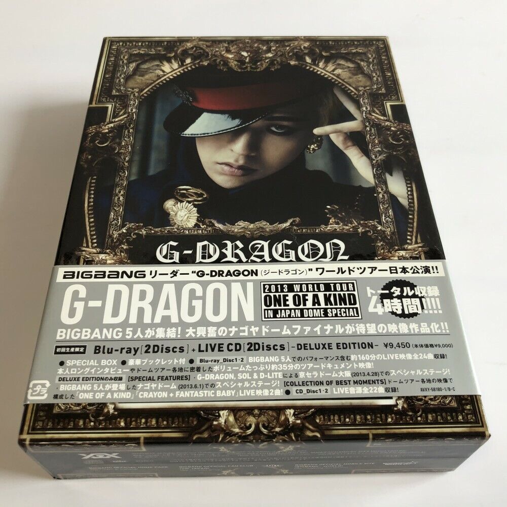 G-DRAGON 2013 WORLD TOUR ~ONE OF A KIND~ IN JAPAN DOME SPECIAL 2CD+Blu-ray