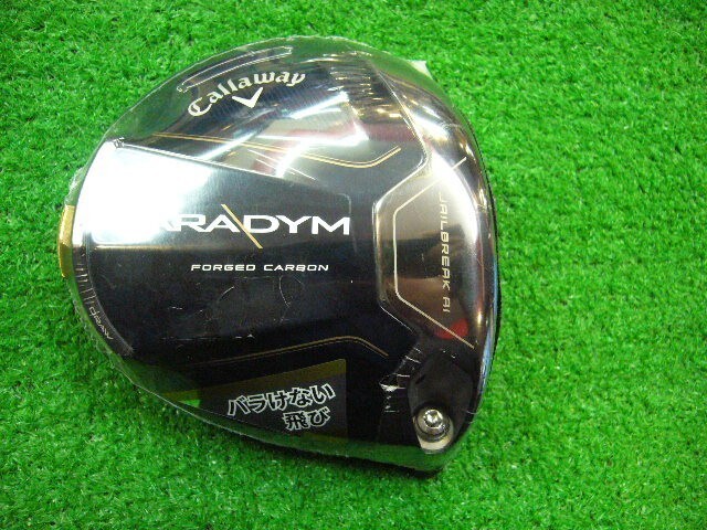 Callaway PARADYM Driver 10.5deg Head Only Head Cover Right-Handed