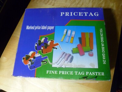 ani,2x   100 Rollen Etiketten   Preisauszeichner   10 x 10 Rollen = 100 Rollen  