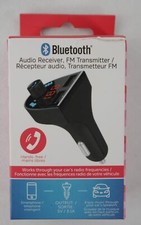 Aluratek ABF01F Universal Bluetooth Audio Receiver and FM Transmitter