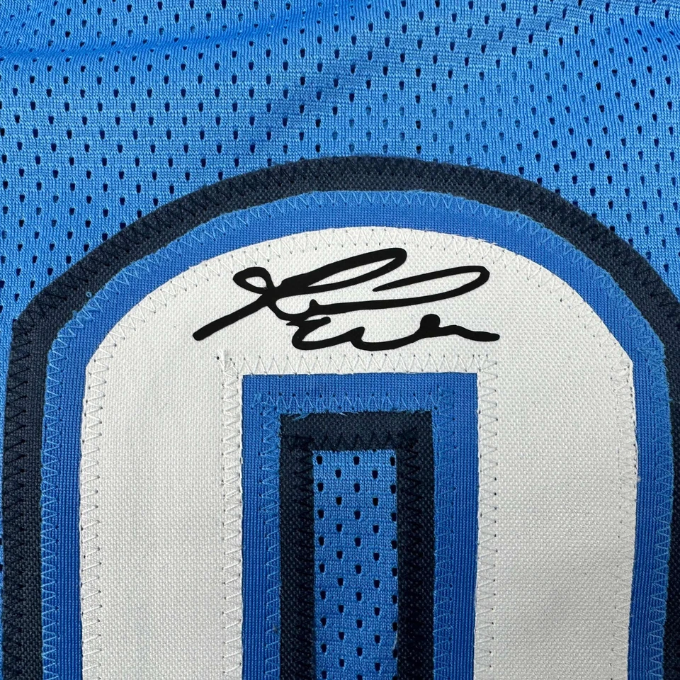 Facsimile Autographed Russell Westbrook Oklahoma City Blue Reprint Jersey Men XL - Image 2 of 4