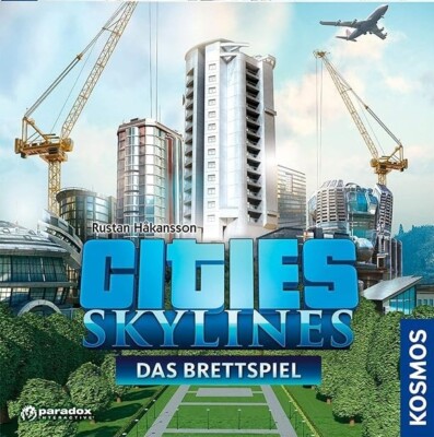 Kosmos 691462 - Cities: Skylines, Das Brettspiel zum PC-Spiel, Für 1 bis 4 Spiel