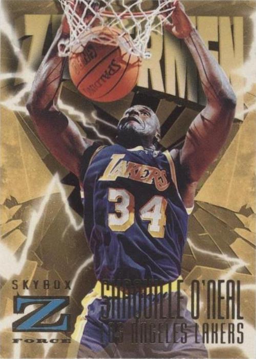1996-97 Skybox Z Force - Shaquille O'Neal #187 for sale | eBay