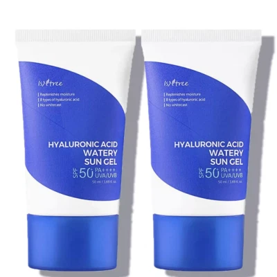 2x50ml Isntree Hyaluronic Acid Watery Sun Gel SPF 50+, PA++++