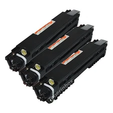 3pk Compatible CF350A Black Toner Cartridge For Color LaserJet MFP M176n M177fw 