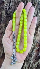 Old German misky Prayer Worry Beads Kanayan Baga Subha Tasbih Tasbeeh 