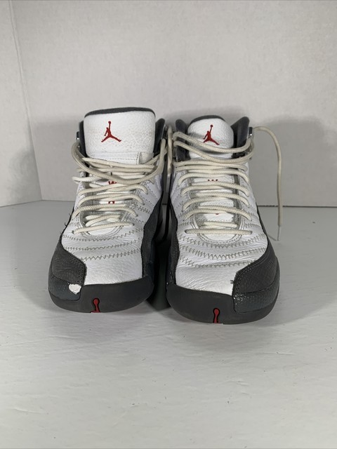 blue grey and white 12s