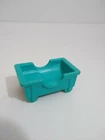 Vintage Fisher Price Little People Blue Baby Bed/Crib - Hospital 931
