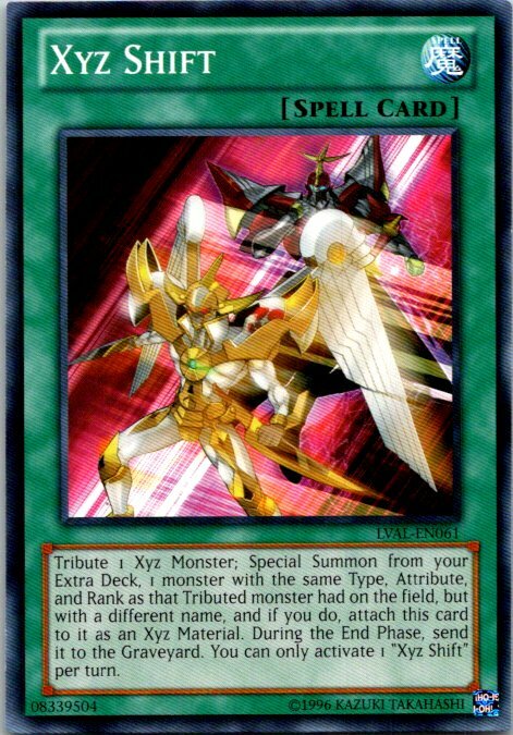 遊戯王 スクラッチ XYZ Shift LVAL-EN061 Yu-Gi-Oh! Card Light Play Unlimited | eBay