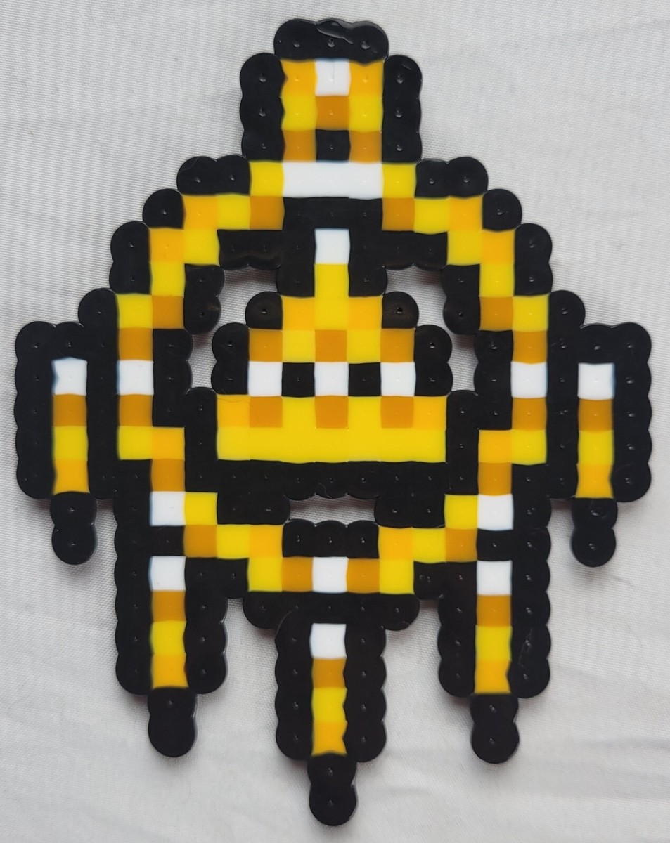 Millennium Ring Yu-Gi-Oh Perler Bead Pixel Art