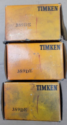 NEW TIMKEN MODEL 389DE SINGLE DOUBLE INNER RACE WITH TWO OUTER ROLLER BEARINGS