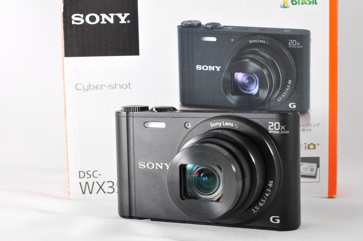 SONY Cyber-shot DSC-WX350 Black 18.2MP Digital Camera in Box SONY Cyber-shot DSC-WX350 Black 18.2MP Digital Camera in Box