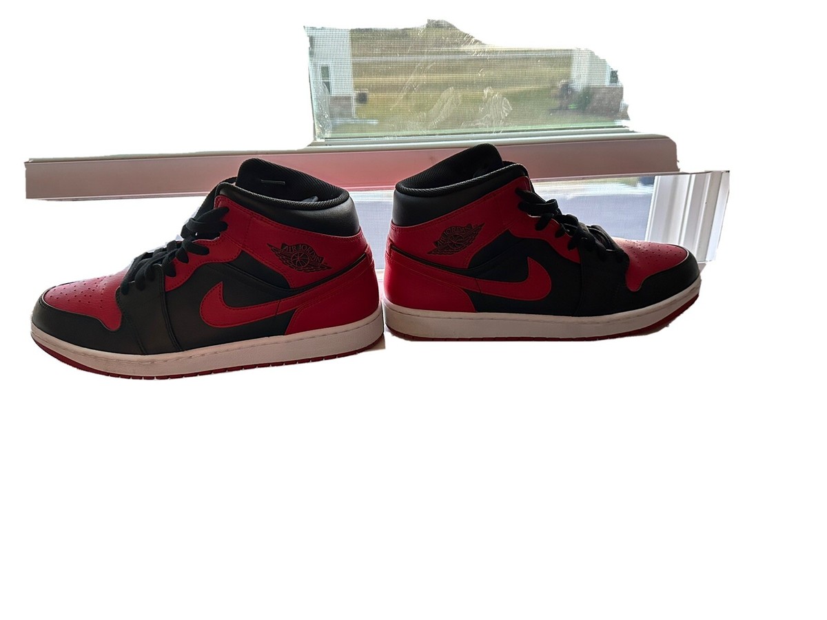 2020 Air Jordan 1 Mid \'Banned\' SZ 12 2020 Nike Air Jordan Retro 1  main image 2
