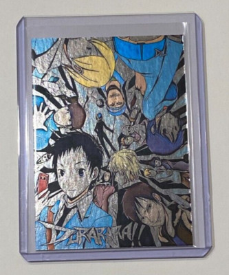Durarara!! Limited Platinum Plated Artist Signed Anime Classic Trading Card 1/1