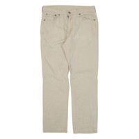 LEVI'S 541 Mens Trousers Beige Relaxed Tapered W30 L27